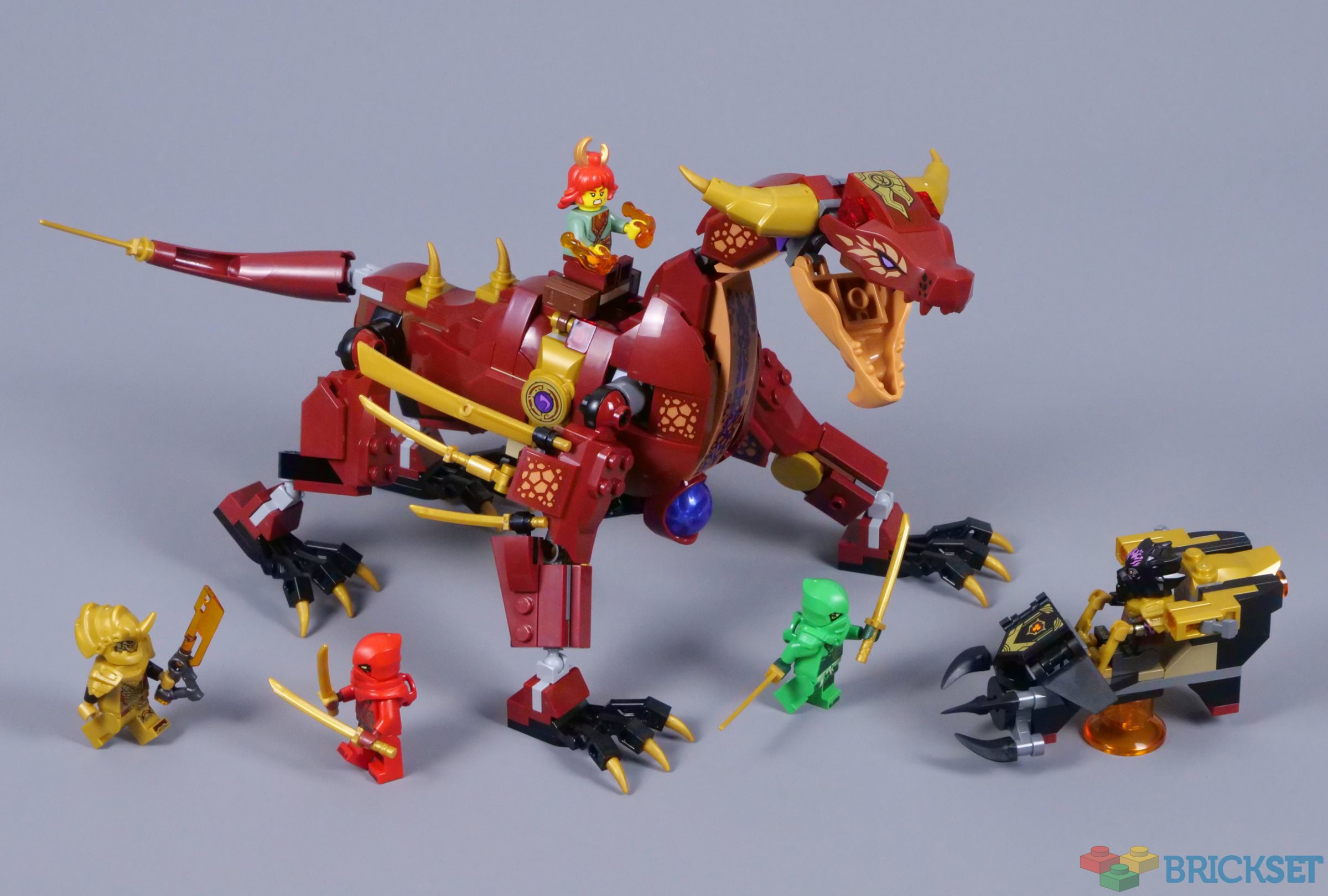 Red discount dragon ninjago